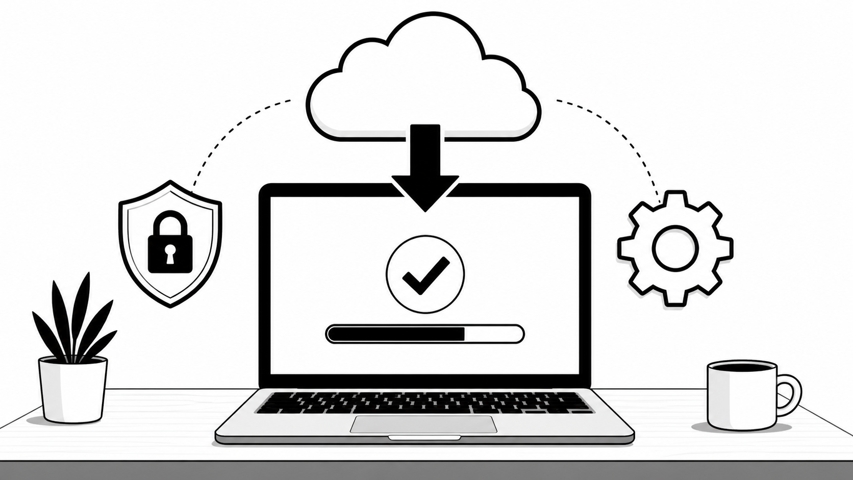 Иллюстрация установки Happ на macOS